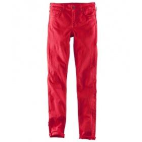 Pantalon slim H&M Rouge