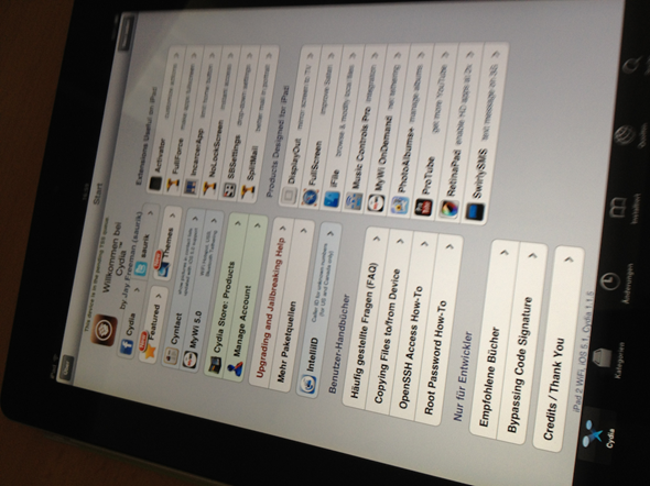ipad 2 5.1 cydia Jailbreak d’iOS 5.1 sur iPad 2 par i0n1c