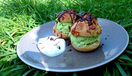 Profiteroles glacés, sauce chocolat récup' Profiteroles 3