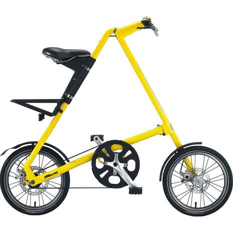 Le vélo triangulaire… Et totalement pliable !