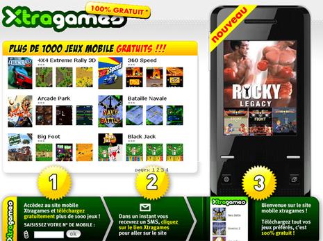 Xtragames : des jeux gratuits pour votre mobile Xtragames
