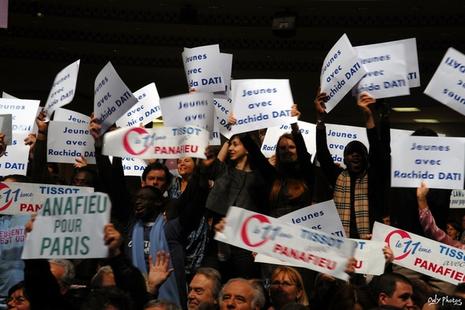 Campagne 2008. Meeting de l'UMP undefined