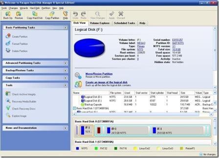 Licences gratuites !!! (ou presque) pour les softs de Mc Afee, Paragon et Acronis Paragon_Partiton_Manager