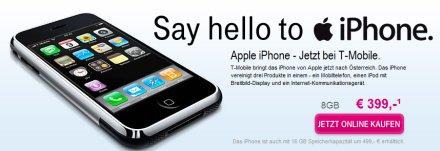 iPhone en vue pour l’Irlande et l’Autriche iphone autriche t-mobile