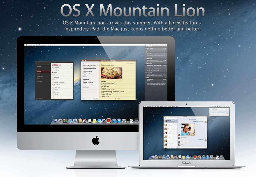 Podcast High Tech – OS X Mountain Lion