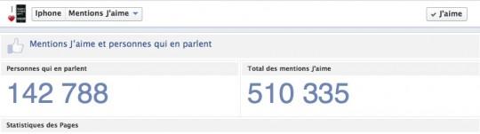 fan facebook screen capture5 540x151 Un demi million de fans !