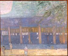 Le Plateau, espace d'exposition - Truphémus Entrée de temple - Tokyo 1971