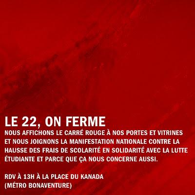 LE 22, ON FERME! LE 22, ON FERME!