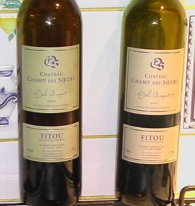 Des vins du Château Champ des Soeurs ( Fitou)