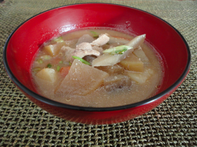 Tonjiru 豚汁- Ragoût au porc et miso