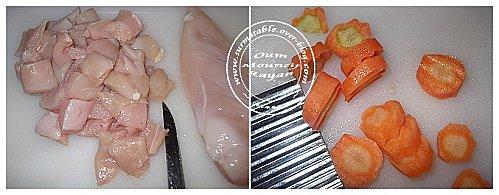 Tajine Pois-Chiches, Carottes et Escalopes de Poulet pour la Ronde Interblogs #26 DSCF2184.JPG