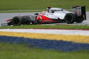 Motorsports: FIA Formula One World Championship 2012, Grand Prix of Malaysia Button se dit être le responsable de l’accrochage avec la HRT