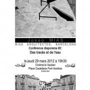 L’association SCOPIS accueille JOSEP MIAS, architecte Barcelonais à Port Vendres.