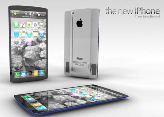 concept iphone adr studio 1 540x385 iPhone 5 ou nouvel iPhone voici un nouveau concept