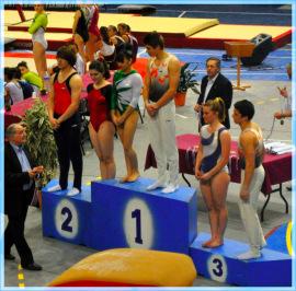 Inès Laanaya championne de la zone ouest - avant garde le mans gym Inès, Championne de la Zone Ouest & 3 gymnastes qualifiées pour les France ce week-end !!!
