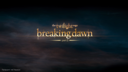 Screencaps HQ du teaser de Breaking Dawn part 2
