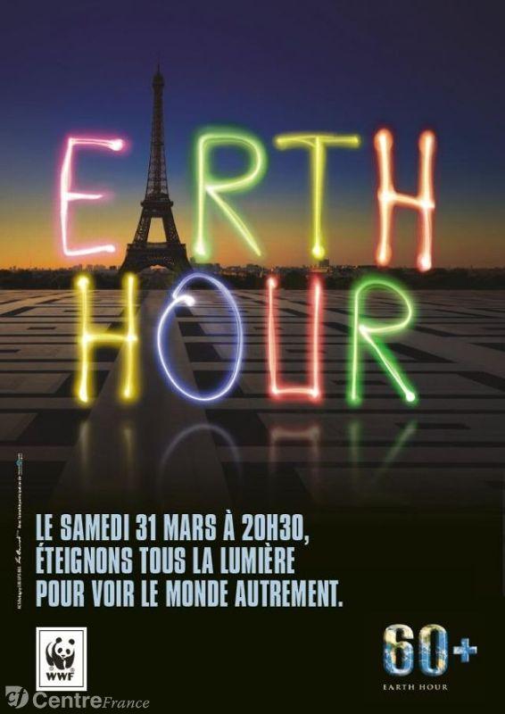 “Earth Hour” pour un message chaleureux…