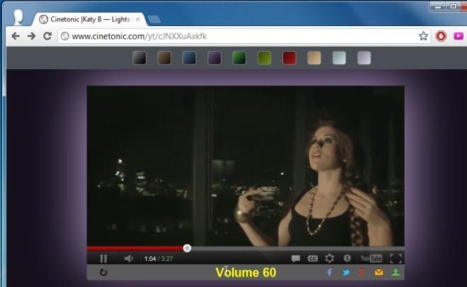 Regarder les vidéos YouTube avec un effet cinéma Cinetonic Katy B — Lights On feat. Ms