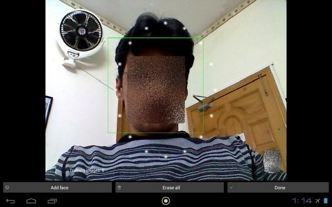 Déverrouiller son écran et ses applications Android par la reconnaissance faciale avec FaceLock FaceLock-Android-Test