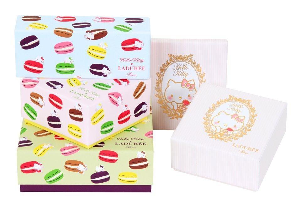 Ladurée + Hello Kitty = Macarons Kawai