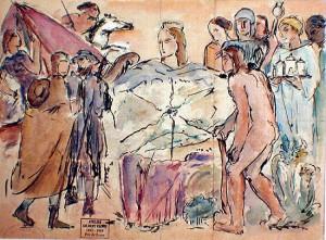 Privat Quelques aquarellistes français disparus au 20ème siècle – Partie 5 – Auguste Gilbert Privat – Alphonse Rey– Henri Rivière – George-Frederic Rötig – Paul Roux – Jean-Marie Rückbusch – René Vincent – Jean-Jacques Waltz dit Handi – Félix Ziem