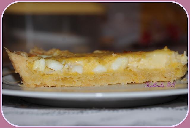 Tarte salée Sans gluten. Tarte salée Sans gluten.