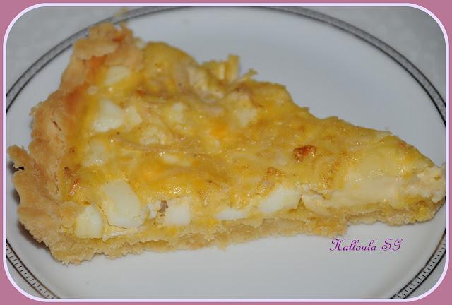 Tarte salée Sans gluten. Tarte salée Sans gluten.