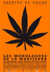 13-21/04 - Les monologues de la Marijuana - Théâtre de Poche