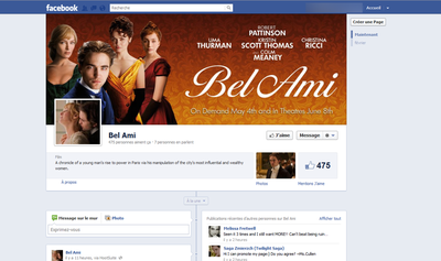La page facebook officielle de Bel Ami La page facebook officielle de Bel Ami