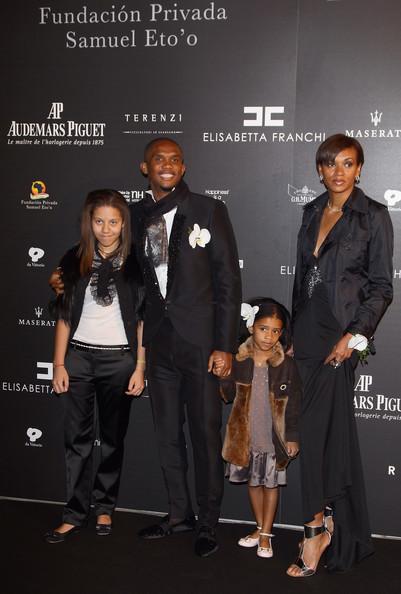 Eto2 Samuel Eto’o & his wife Georgette show off their Multi-Million Dollar Bugatti Veyron