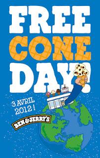 Mardi 3 avril : Journée de la glace gratuite chez Ben & Jerry's