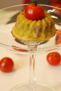 Cakes pesto tomates sechées