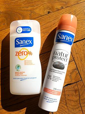 Deux produits 0% chez Sanex