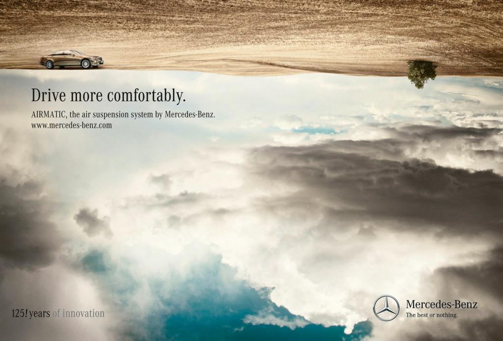 Mercedes : sur un coussin d’air