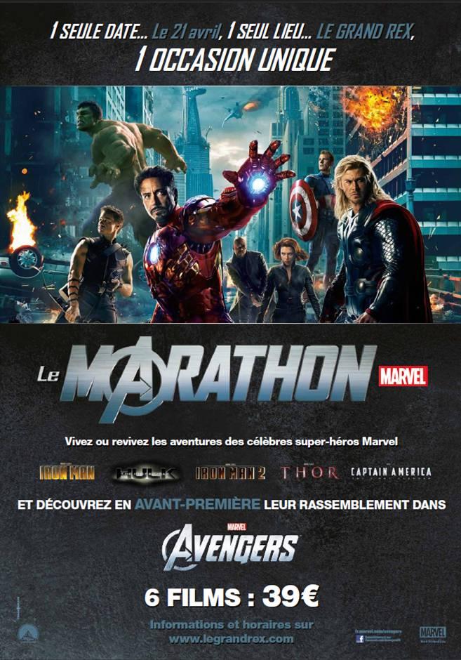 [Event] Avengers rassemblement le 21 avril pour une journée exceptionnelle au Grand Rex: 5 films+ avant-première