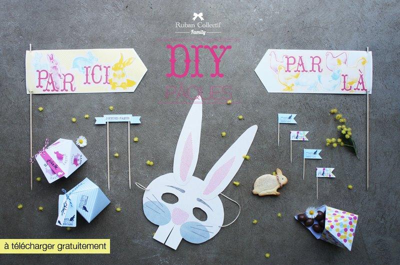 DIY Happy Easter by Ruban Collectif! DIY Happy Easter by Ruban Collectif!