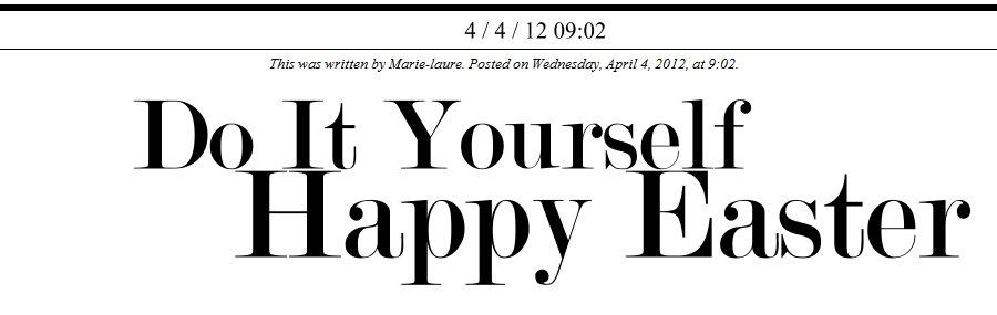 Intro Article DIY Happy Easter by Ruban Collectif!