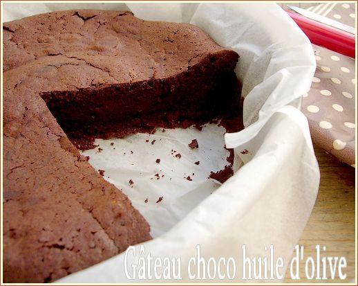 Gâteau choco et huile d'olive presen gato1