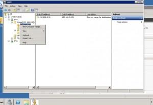 Mise en place d’une infrastructure DHCP sur un Windows Server 2008 R2