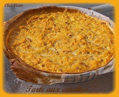 Tarte aux carottes Tarte aux carottes
