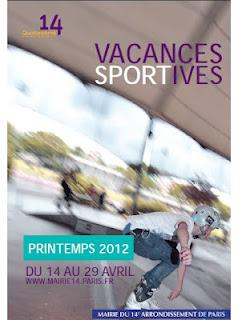 Programme des Vacances Sportives - Printemps 2012