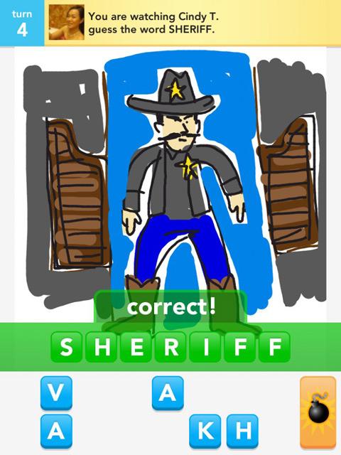 draw something sheriff