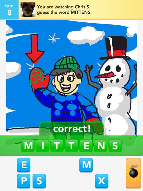 draw something mittens