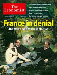 « The Economist » IN DENIAL ! Mais c’est parceque celà sera dur après l’élection qu’il faut un leader compétant ! Nicolas SARKOZY