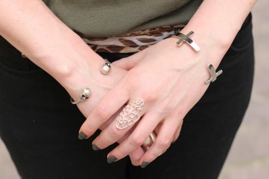 bijoux argent croix skulls Yngwie