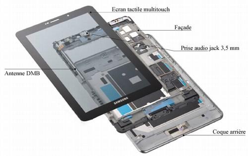 La tablette Galaxy Tab 7.7 désossée par … Samsung