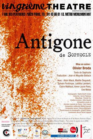 Chronique Antigone