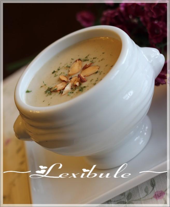 Crème d'endives aux amandes Crème d'endives aux amandes
