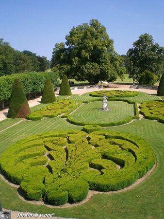 Jardin de buis à Bouges 36