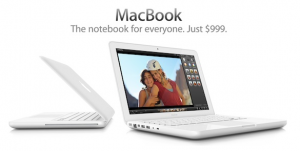 MacBook blanc 300x151 Chez Apple, cest la fin du MacBook blanc